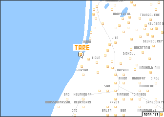 map of Taré