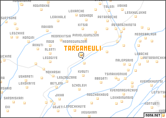 map of Targameuli