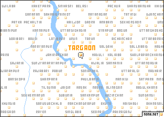 map of Tārgaon