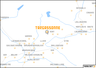 map of Targassonne