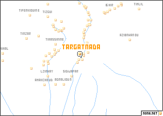 map of Targat nʼAda