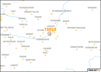 map of Targa