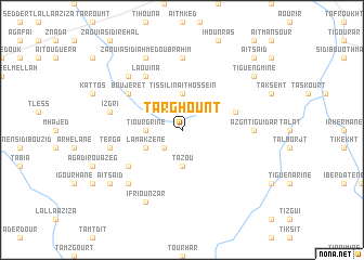 map of Targhount