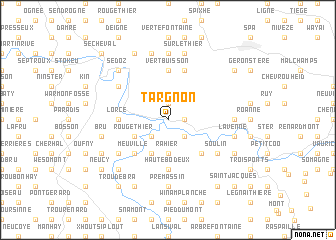 map of Targnon