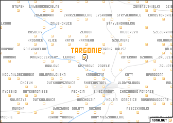 map of Targonie