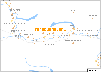 map of Targoua nʼel Mal