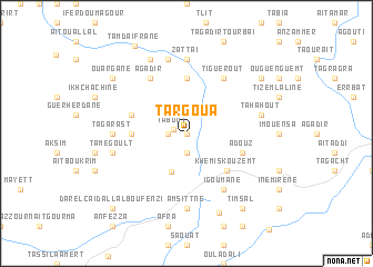 map of Targoua