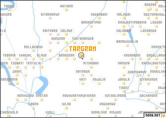 map of Tārgrām