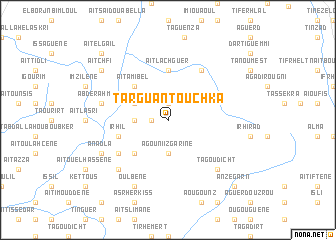 map of Targua nʼ Touchka