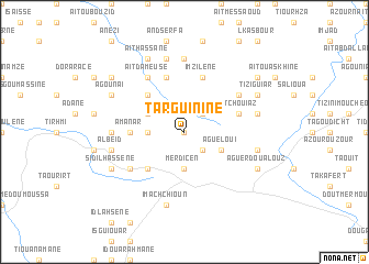 map of Targuinine