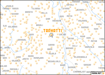 map of Tarhatti