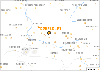 map of Tarhelalet