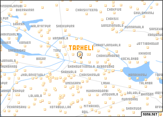 map of Tarheli