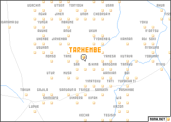map of Tarhembe