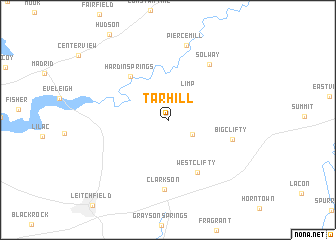 map of Tar Hill