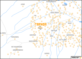 map of Tārhom