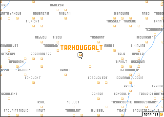 map of Tarhouggalt