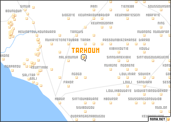 map of Tarhoum