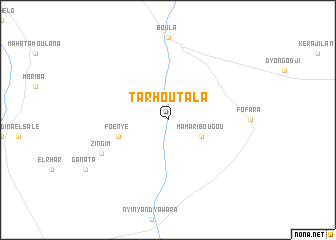 map of Tarhoutala