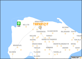 map of Tarhrizit