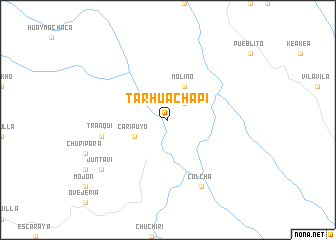 map of Tarhuachapi