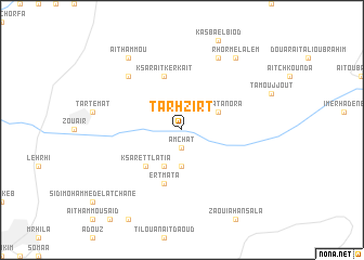 map of Tarhzirt