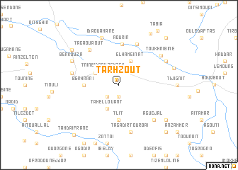 map of Tarhzout