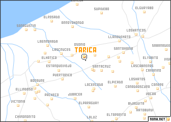 map of Tarica