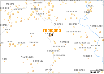 map of Tari-dong