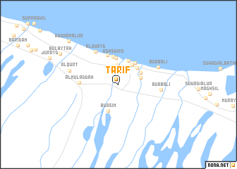 map of Ţarīf