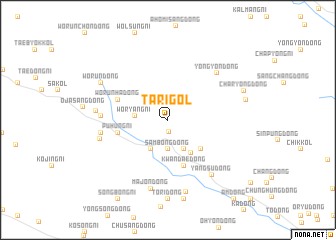 map of Tari-gol