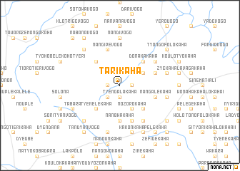 map of Tarikaha