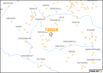 map of Tarika
