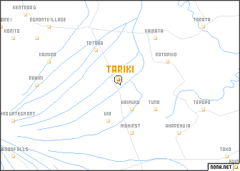 map of Tariki