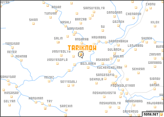 map of Tārīk Now