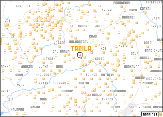 map of Tarīla