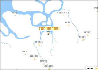 map of Tarimanasi