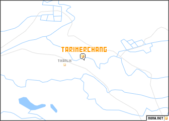 map of Tarim Erchang