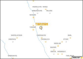 map of Tarinam