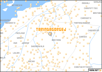 map of Tarinda Gorgej