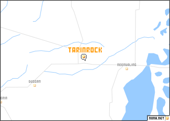 map of Tarin Rock