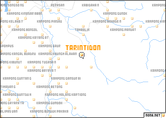 map of Tarintidon