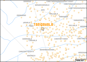 map of Tarīqawāla