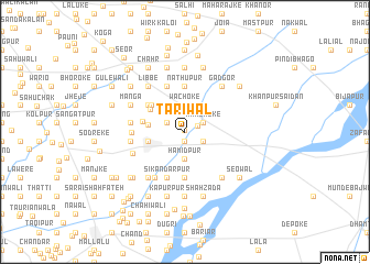 map of Tārīwāl