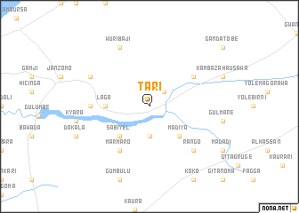 map of Tari