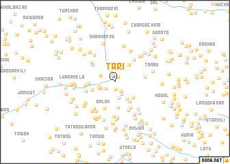 map of Tāri
