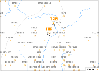 map of Tari