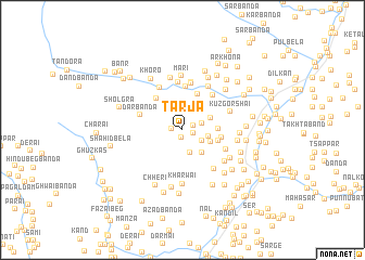 map of Tārja