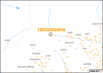 map of Tarkānadaria