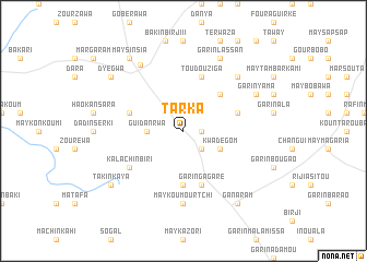 map of Tarka